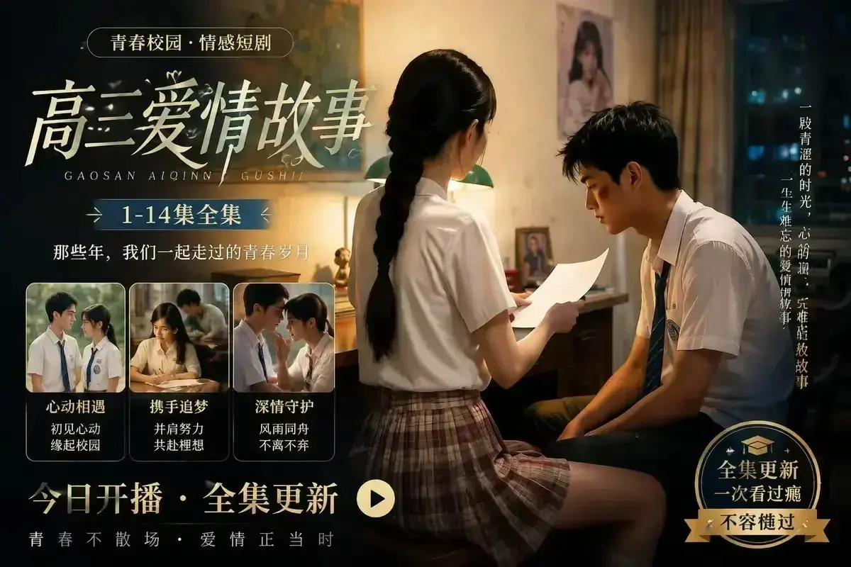 《B中爱情故事》AI短剧4KHDR完整版 - 百度网盘在线秒存 - 免费高清无删减观看 - 每集都戳心天花板