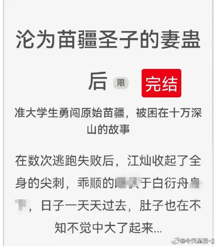 《沦为苗疆圣子的妻蛊后》狐狸雨小说全文免费阅读txt下载 - 沦为苗疆圣子的妻蛊后全集无删减完整版在线看 - 热门小说资源分享收藏
